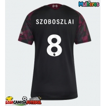Camisa de Futebol Liverpool Dominik Szoboszlai #8 Equipamento Alternativo Mulheres 2026-27 Manga Curta